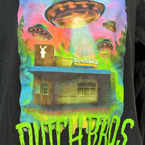 Dutch Bros Out of this World, long sleeve T-shirt, small unisex - Picture 3 of 5